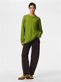 PCTINA LS O-NECK KNIT NOOS woodbine