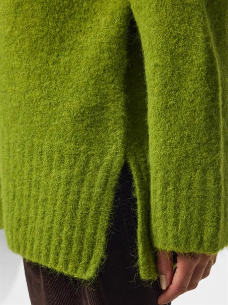 PCTINA LS O-NECK KNIT NOOS woodbine