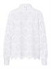 PCVILDE LS SHIRT WVN NOOS bright white