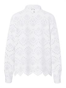PCVILDE LS SHIRT WVN NOOS bright white