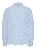 PCVILDE LS SHIRT WVN NOOS cashmere blue