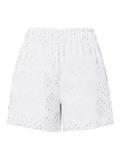 PCVILDE MW SHORTS WVN NOOS bright white