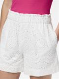 PCVILDE MW SHORTS WVN NOOS bright white