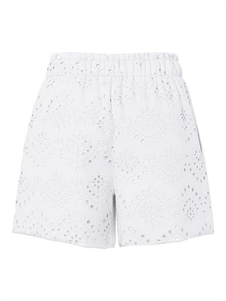 PCVILDE MW SHORTS WVN NOOS bright white