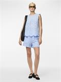 PCVILDE MW SHORTS WVN NOOS cashmere blue