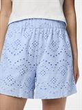 PCVILDE MW SHORTS WVN NOOS cashmere blue