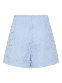 PCVILDE MW SHORTS WVN NOOS cashmere blue