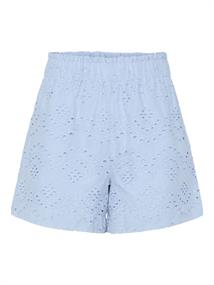 PCVILDE MW SHORTS WVN NOOS cashmere blue