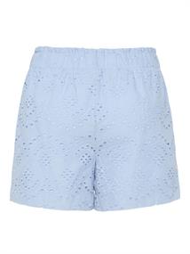 PCVILDE MW SHORTS WVN NOOS cashmere blue