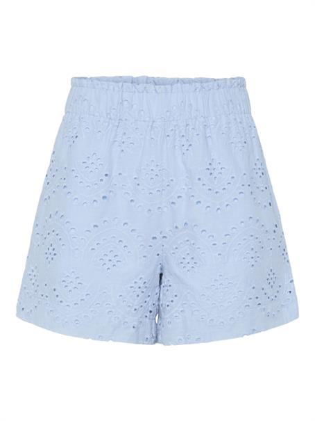 PCVILDE MW SHORTS WVN NOOS cashmere blue
