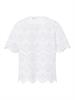 PCVILDE SS TOP WVN NOOS bright white