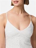 PCVILDE STRAP DRESS WVN NOOS bright white