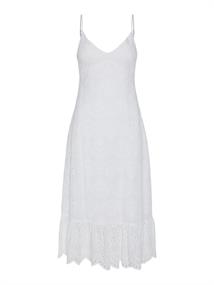PCVILDE STRAP DRESS WVN NOOS bright white
