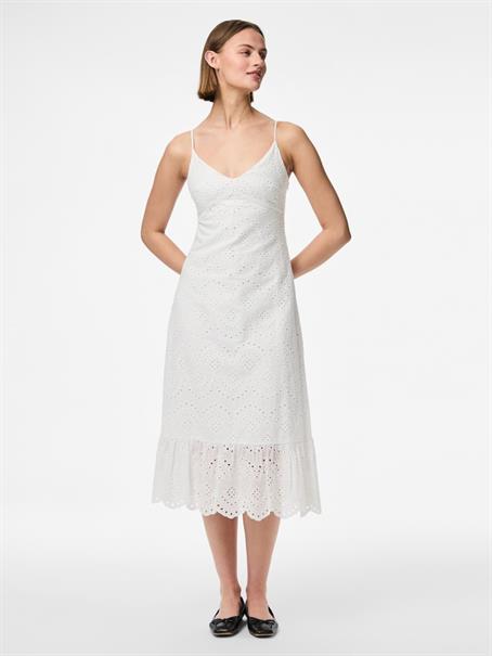 PCVILDE STRAP DRESS WVN NOOS bright white