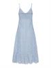 PCVILDE STRAP DRESS WVN NOOS cashmere blue