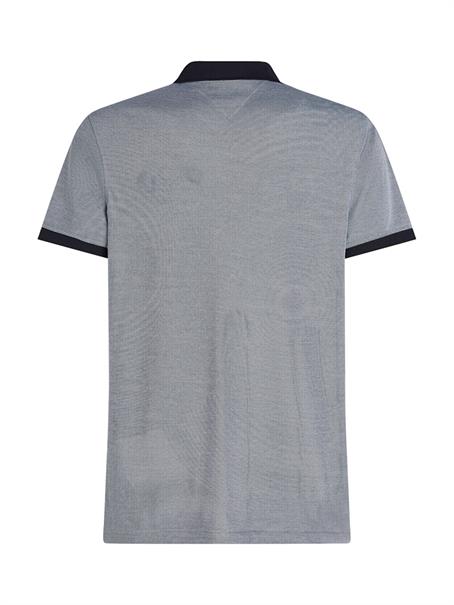 PERFORMANCE OXFORD ZIP REG POLO desert sky - white