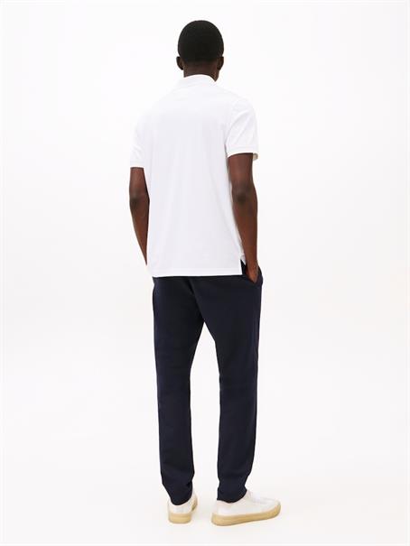 Performance Regular Fit Zip Oxford Polo Shirt white - white