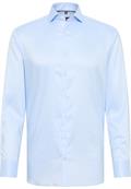 Performance Shirt Natté-Stretch Langarm hellblau