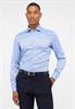 Performance Shirt Natté-Stretch Langarm mittelblau