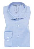 Performance Shirt Natté-Stretch Langarm mittelblau