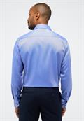 Performance Shirt Natté-Stretch Langarm royal blau