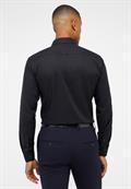 Performance Shirt Natté-Stretch Langarm schwarz