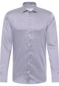 Performance Shirt Twill Langarm dunkelblau
