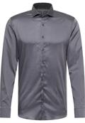 Performance Shirt Twill Langarm grau