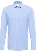 Performance Shirt Twill Langarm mittelblau