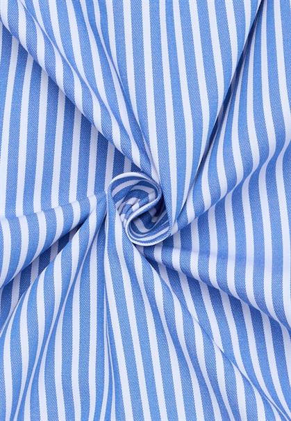 Performance Shirt Twill Langarm mittelblau