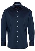 Performance Shirt Twill-Stretch Langarm blau2