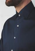 Performance Shirt Twill-Stretch Langarm blau2