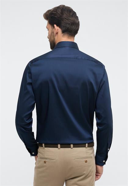 Performance Shirt Twill-Stretch Langarm blau2