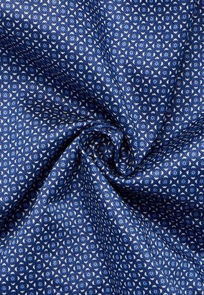 Performance Shirt Twill-Stretch Langarm blau