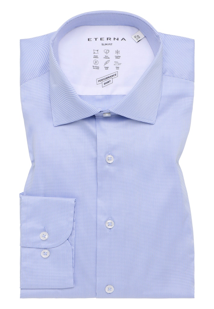 Eterna Langarmhemd "SLIM FIT", NON IRON (bügelfrei) günstig online kaufen