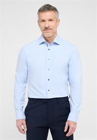 Performance Shirt Twill-Stretch Langarm hellblau