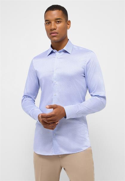 Performance Shirt Twill-Stretch Langarm himmelblau