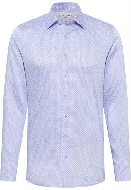 Performance Shirt Twill-Stretch Langarm himmelblau