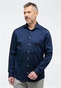 Performance Shirt Twill-Stretch Langarm navy