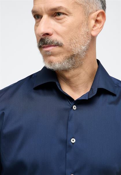 Performance Shirt Twill-Stretch Langarm navy