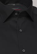 Performance Shirt Twill-Stretch Langarm schwarz