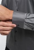 Performance Shirt Twill-Stretch Langarm silber