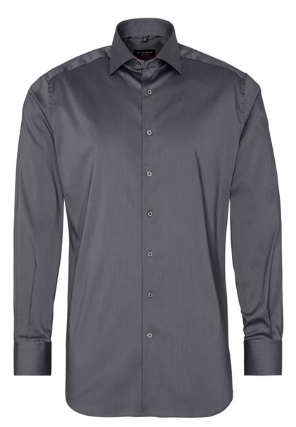 Performance Shirt Twill-Stretch Langarm silber