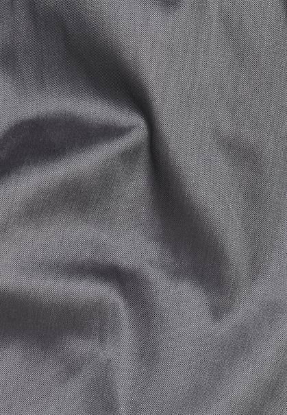 Performance Shirt Twill-Stretch Langarm silber
