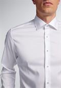 Performance Shirt Twill-Stretch Langarm weiß