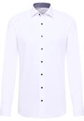 Performance Shirt Twill-Stretch Langarm weiß