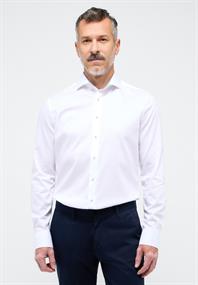 Performance Shirt Twill-Stretch Langarm weiß
