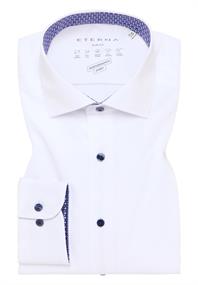 Performance Shirt Twill-Stretch Langarm weiß