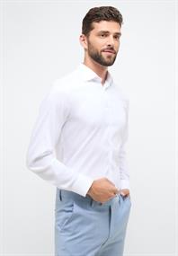 Performance Shirt Twill-Stretch Langarm weiß