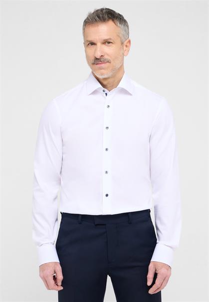 Performance Shirt Twill-Stretch Langarm weiß
